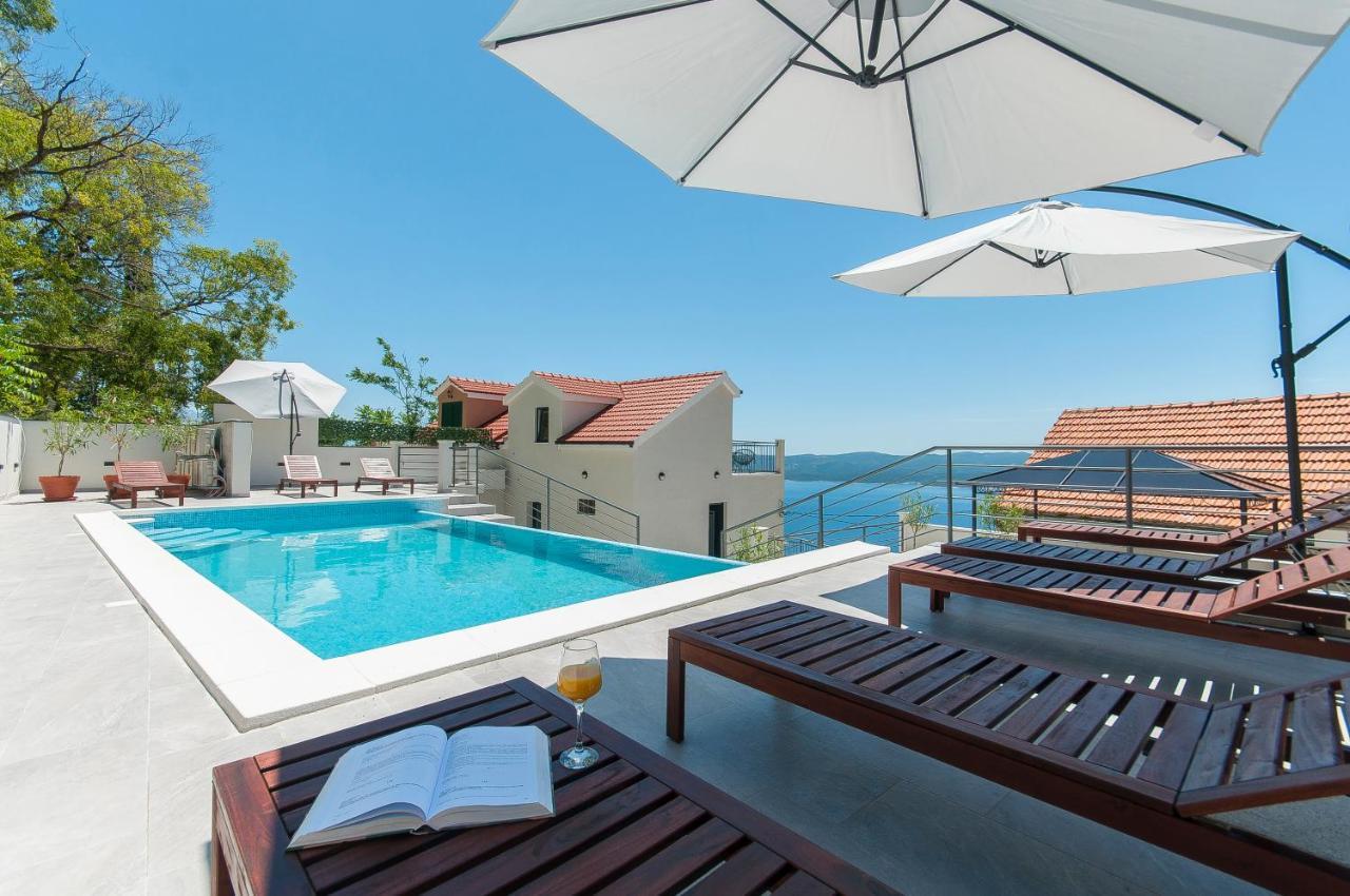 Xxl Villa Vista - Heated Pool Lokva Rogoznica Eksteriør bilde